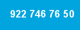 922 746 76 50 922 746 76 50
